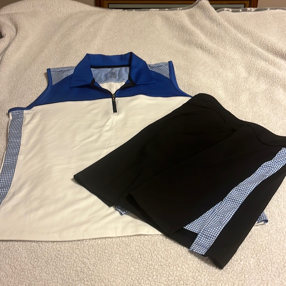 Ladies IZOD top and skort bundle
